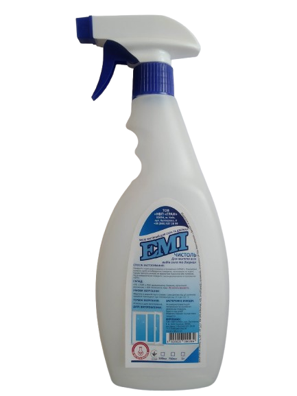 39830000-284340-40996564: Засоби для миття скла з розпилювачем ЕМІ ЧИСТОЛЬ 500 мл